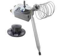 HEKUTU 60125401 Termostato compatible con BLODGETT Z1182151 e IMPERIAL 1175-RS, caja de material de 0.25 pulgadas para freidora
