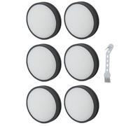 HEKUTU Filtro de vacío mejorado para barra inalámbrica Ryobi de 18 V, paquete de 6 compatible con modelos O-NE+ HP