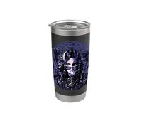 Hel Bubblegum Mitología nórdica Diosa Gothic Baddie Vaso térmico de acero inoxidable de doble pared