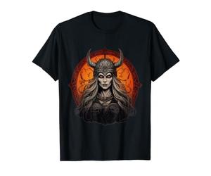 Hel Diosa Gobernante del Inframundo en la mitología nórdica Camiseta gráfica económica