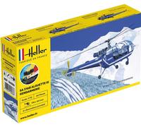 (HEL56286) - Heller 1:72 Gift Set - SA Alouette III Gendarmerie