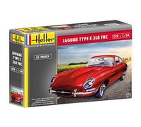 (HEL56709) - Heller 1:24 Gift Set - Jaguar E Type 3L8 FHC