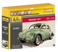 (HEL56762) - Heller 1:24 Gift Set - Renault 4 CV