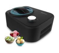Cecotec Heladera con Compresor de 0,8 L Gelacy 800. 100 W, Máquina de hacer Helados, Control Manual, Tazón Extraíble de Aluminio, Helados en 60 minutos, Funcionamiento Automático