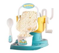 Heladera, máquina de hielo para niños, máquina de helado para el hogar, resultados instantáneos, fácil de limpiar manual para yogur, fácil de añadir fruta congelada y disfrutar