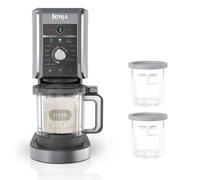 Heladera Ninja NC502EU 0,71L 3 Senos Negra y Plata LED 800W 10 Programas Tazon Extraíble