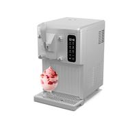 KLARSTEIN SweetSwirl Heladera - Máquina de Helados 3 en 1 para Helados, Batidos & Smoothies, Dispensador, Depósito 1.5L, Pantalla Táctil, Modo Frío, Limpieza Automática, Blanco