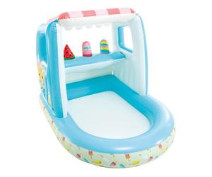 Heladería hinchable intex con 3 helados