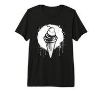 Helado Color Blob Frozen Yogurt Camiseta Premium
