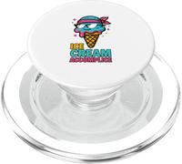 Helado cómplice amante Foodie Treat divertido lindo a juego PopSockets PopGrip para MagSafe