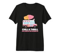 Helado de camión Chill & Thrill Helado sobre Ruedas! Camiseta Premium
