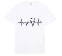 Helado de corazón Comfort Colors Adult Heavyweight T-Shirt