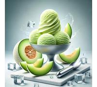 Helado de crema de melón honeydew aroma concentrado - Vegano - Sasami - 100ml