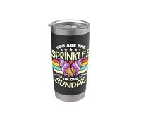 Helado de fruta congelada You Are The Sprinkles On Retro Sweets Vaso térmico de acero inoxidable de doble pared