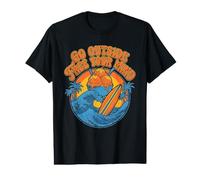 Helado de Surf Retro Camiseta gráfica económica