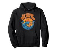 Helado de Surf Retro Sudadera con Capucha