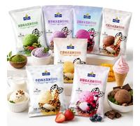 Helado En Polvo Casero, Fácil Bricolaje, 7 Sabores, Sin Máquina, Mezcla De Con Cuchara, Práctica Bolsa 100g A Base Leche