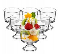 Helado KADAX, cuenco de postre de 280 mililitros de vidrio de alta calidad