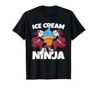 Helado Ninja Stealth Master Ninja Camiseta