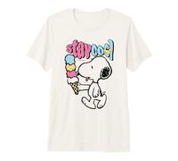 Helado Peanuts Snoopy Stay Cool Lazy Summer Classic Days Camiseta Premium