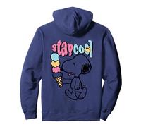 Helado Peanuts Snoopy Stay Cool Lazy Summer Classic Days Sudadera con Capucha
