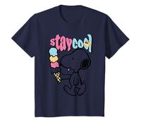 Helado Peanuts Snoopy Stay Cool Lazy Summer Days Classic Camiseta