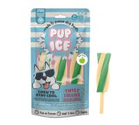 HELADO snack para perro Polo Twist de MANZANA 3 uds (90g) x 9 bolsas Pup Ice