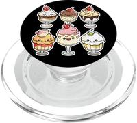Helados Cartoon Sundaes Gelateria PopSockets PopGrip para MagSafe