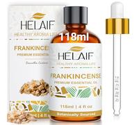 HELAIF Aceite esencial de incienso 118 ml 4oz Fragancia Concentrada y Relajante Apto para Bricolaje Aromaterapia Cuidado de la Piel Meditación y Relajación