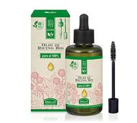 Helan, Aceite de Ricino Bio, puro prensado en frío, para pestañas y cejas, uñas, cutículas, 100 ml