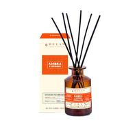 Helan Ambra e Incenso - Perfumador de Ambiente, Perfume de Ambiente con Varillas Difusoras Oriental y Cypriato, Ideas de Regalo Desodorantes y Perfumadores de Ambiente 100 ml, Perfumes Made in Italy