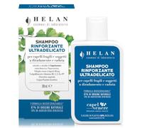Helan Capelvenere - Champu Reforzante Ultradelicado para Cabello Fragil y Propenso al Debilitamiento, Refuerza con Manzana Annurca Bio - Proteccion Reforzante Natural, Made in Italy, 200 ml