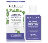 Helan Capelvenere - Champu Regenerante Protector para Cabello Tratado, Decolorado y Tenido, Protege y Regenera con Amaranto y Salvia Bio - Proteccion Regenerante Natural, Made in Italy, 200 ml