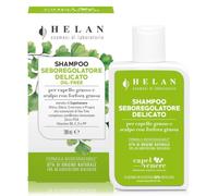 Helan Capelvenere - Champu Seborregulador Delicado Oil-Free para Cabello Graso, Purifica con Ortiga, Hiedra y Arbol de Te Bio - Proteccion Seborreguladora, Made in Italy, 200 ml