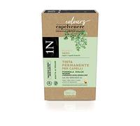 Helan, Capelvenere Colours, Tinte Pelo Mujer, Tinte Natural para Cabello Permanente, Nuance N1 Negro - Kit Fácil Aplicación sin Olor, Excelente Cobertura, sin Amoníaco ni Alcohol, 125 ml Made in Italy