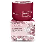 Helan Dolce Muschio - Crema corporal hidratante perfumada para piel seca con vitaminas C y E, nutritiva, de rápida absorción con aceite de almendras dulces