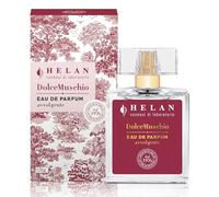 Helan Dolce Muschio - Perfume de mujer almizclado, goloso y oriental con notas de almendra tostada y jazmín floral, Eau de Parfum cremoso y sensual - Perfumes e ideas de regalo hechos en Italia, 50 ml