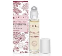 Helan Dolce Muschio-Perfume en roll-on concentrado para mujer, sin alcohol, de larga duración, con vitamina C, E y aceite de almendras dulces