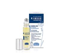 Helan, IREOS - Contorno de Ojos Ojeras Efecto Lifting, Contorno de Ojos y Bolsas Suero Desinflamante en Fórmula Gel con Roll On de Acero Frío - Producto Iluminador Anti-Edad, 10 ml
