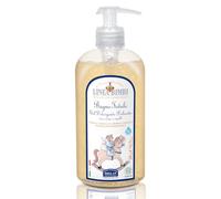 Helan, Linea Bimbi BIO, Gel Detergente Delicado Bebé, Gel de Ducha y Champú sin Sulfatos ni Parabenos ni Siliconas, Gel de Baño Bebés con Almendras Dulces, Flores de Caléndula y Manzanilla - 500 ml