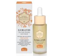 Helan Linea Dolcezza - Aceite Facial, Cuello y Escote Millefiori, Hidratante y Antiarrugas, con Cera de Abeja y Propolis, Aceite Corporal Seco de Rápida Absorción - Skincare, Made in Italy, 30 ml