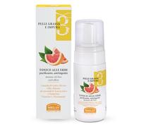 Helan Linea Viso 3 - Tónico Facial Astringente para Poros y Purificante, para Piel Grasa e Impura, Mousse Facial de Hierbas con Canela y Aceites Esenciales - Skincare, Made in Italy, 100 ml