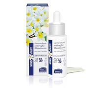 Helan Monoï de Tahiti - Serum Facial Hidratante Antiarrugas con Vitamina C y E, Cuidado de la Piel con Protección Solar 50+ Face Protect Collagen against Blue Light, Serum Facial 2en1 30 ml