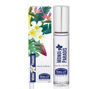 Helan Monoi Paradis - Perfume Mujer Eau de Toilette, Fragancia Afrutada, Floral y Exótica con Banana, Monoi, Jazmín y Haba Tonka, Perfume Fresco y Envolvente - 10 ml, Made in Italy