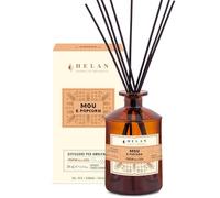 Helan Mou y Palomitas de Maíz - Ambientador, Perfume de Ambiente con Leche Condensada, Almendra, Melocotón, Ideas para Regalos Desodorantes y Ambientadores 500 ml, Made in Italy