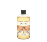 Helan Mou y Palomitas de Maíz - Repuesto Aroma Ambiente, Repuesto Stick Difusor, Fragancia Ambiente con Leche Condensada, Almendra, Melocotón, Ideas de Regalo Fragancias Ambiente 500ml Made in Italy