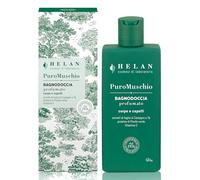 Helan Puro Muschio-Champú y gel de ducha 2 en 1 para hombre y mujer con vitamina C antioxidante, suave para la piel-Gel de ducha de origen 94% natural para cuerpo y cabello, fabricado en Italia,200 ml