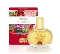 Helan, Rojo Ámbar - Aceite Perfumado para Cabello, Cara y Cuerpo en Spray con Aceite Capilar de Romero, Vitamina E y Aceite de Almendras Dulces, Aceite Nutritivo para Cabello, Cara y Cuerpo, 50 ml