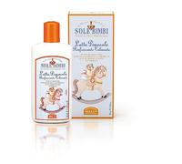 Helan, Sole Bimbi, Leche After Sun Niños, Crema Hidratante Corporal y Facial con Áloe Vera, Crema Después del Sol con Flores de Caléndula y Manzanilla, Aceite de Jojoba, de Oliva y Vitamina E - 200 ml