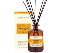 Helan Tropical Colada - Perfumador de Ambiente, Perfume de Ambiente con Kiwi, Miel, Melón y Vainilla Varillas Difusoras, Ideas para Regalos Perfumadores de Ambiente 500 ml - Made in Italy